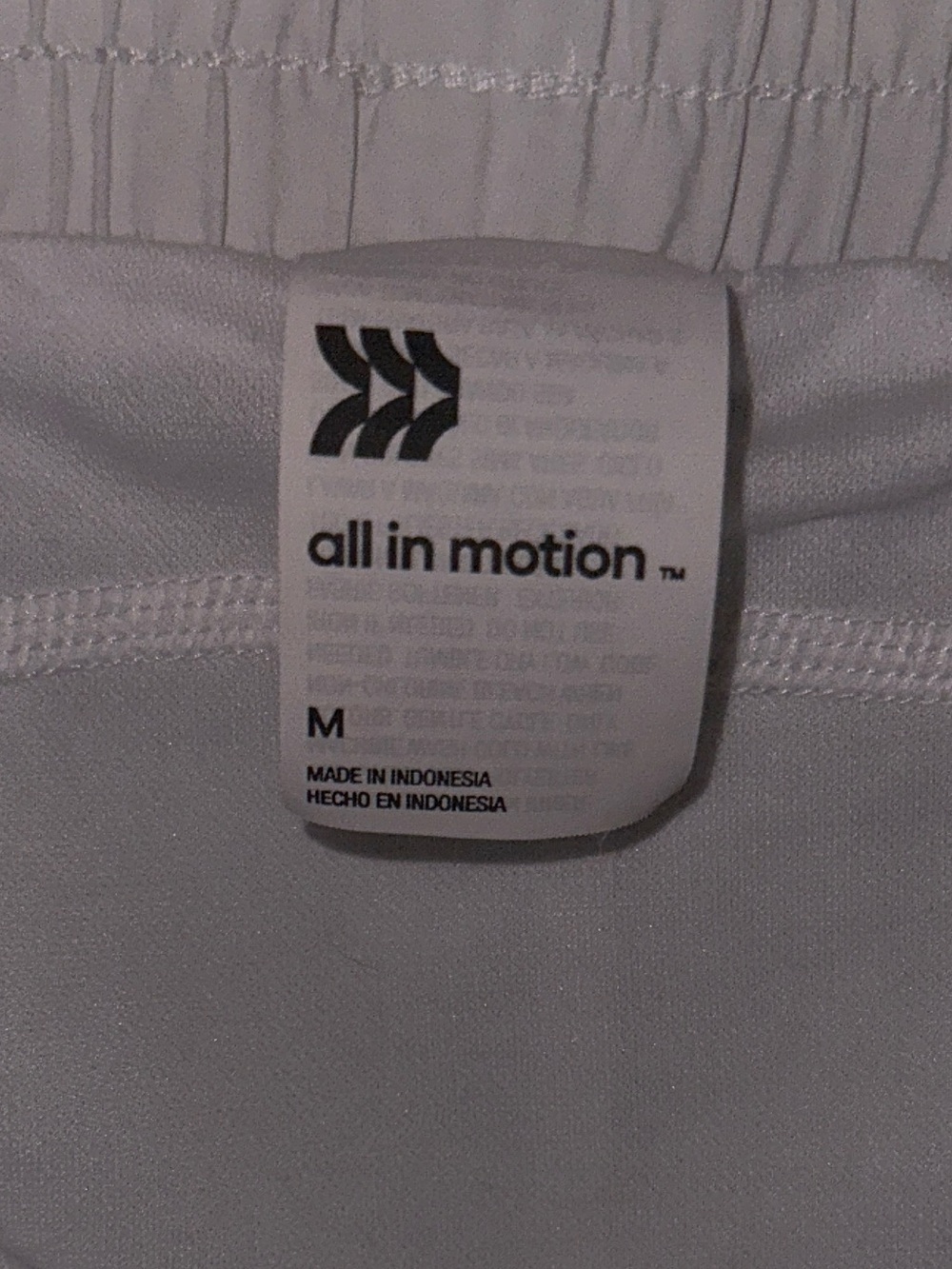 all in motion High-Waist Athletic Shorts in Beige - Picture 3 of 3